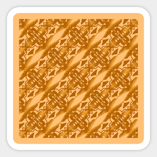 Geometric pattern gold Sticker by maryglu